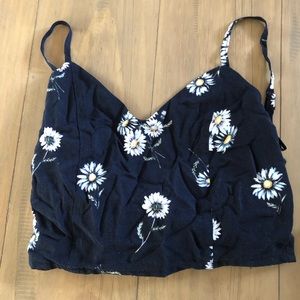daisy crop top